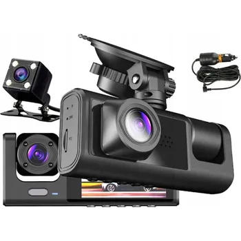 Kamera do auta Přední a zadní kamera do auta pro záznam jízdy