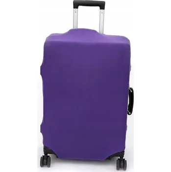 FIALOVÝ OCHRANNÝ OBAL NA KUFR CESTOVNÍ VELIKOST L POUZDRO NA ZAVAZADLA 70x47x30