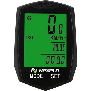 Tachometr NEXELO Tachometr NEXELO 20 FUNKCÍ ČERNÝ BEZDRÁTOVÝ