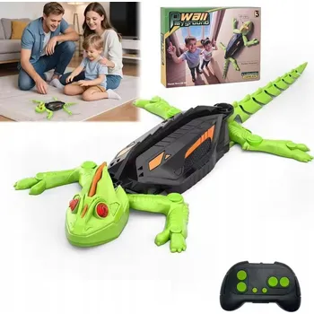 Robot INTERAKTIVNÍ GEKON SVÍTÍCÍ ROBOT RC LEZE PO STĚNÁCH!