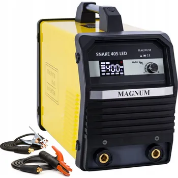 Svářečka ELEKTRODOVÁ SVÁŘEČKA MAGNUM SNAKE 405 LED MMA TIG IGBT 400V 60% 40-400A