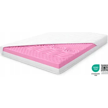 Matrace Masážní Matrace na matraci Visco 90x175 Mikrovlákno 7cm