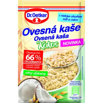 CZ distribuce Ovesná kaše kokos 58 g