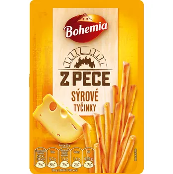Chips CZ distribuce Bohemia z pece sýrové tyčinky 80 g