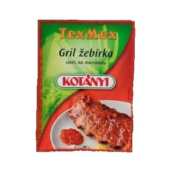 Koření CZ distribuce KOTÁNYI Marináda na žebírka s medem 5 x 40 g