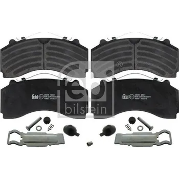 Brzdová destička Sada brzdových destiček, kotoučová brzda FEBI BILSTEIN 16997