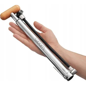 pumpička Hustilka podlahová Woom AIRFLO stříbrná