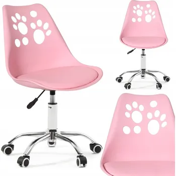 Dětská kancelářská židle Bauerkraft růžová