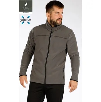 Pánská mikina Pánská fleecová mikina LITEX šedá Barva: tmavě šedá, Velikost: XL