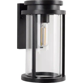 Venkovní osvětlení K.S. Verlichting Venkovní nástěnné svítidlo Sydney L černá, čirá 1 x 60 W - Doprava zdarma