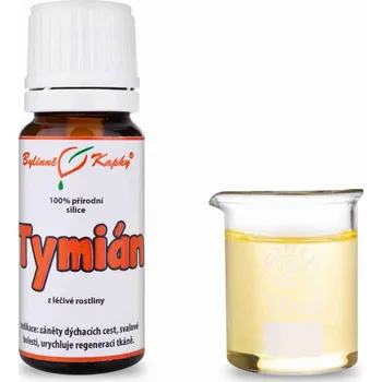 Doplněk stravy Bylinné kapky s.r.o. Tymián 100 % přírodní silice - esenciální (éterický) olej 10 ml