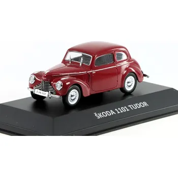 autíčko DeAgostini Škoda 1101 Tudor 1946 model červená