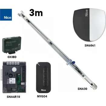 Pohon brány Sada pohonu pro garážová vrata do 13,5/17,7/14,7m2 NICE Spinbus SN6041