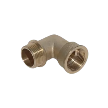 Fitinka H-Line mosazné koleno s lemem ŠM 3/4" x 3/4"