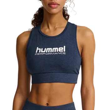 Dámské spodní prádlo Podprsenka Hummel hmlPULSE LOGO LIGHT SUPPORT BRA 229969-8248 Velikost S