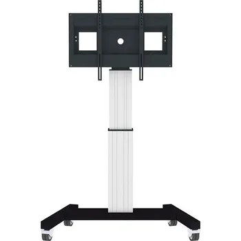 Televizní držák POŠKOZENÝ OBAL - Neomounts PLASMA-M2500SILVER / Motorised Mobile Floor Stand - VESA 200x200 up to 800x600 / Silver