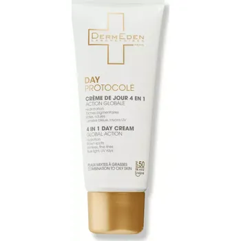 Pleťový krém DermEden 4 in 1 Cream Oily Skin SPF 50 50 ml