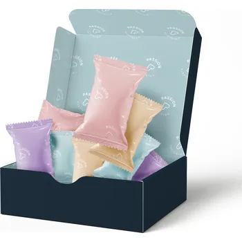 Dárkový potravinový koš Passion nutrition Passion Bar MIX BESTSELLERŮ pro kluky - dárkové balení