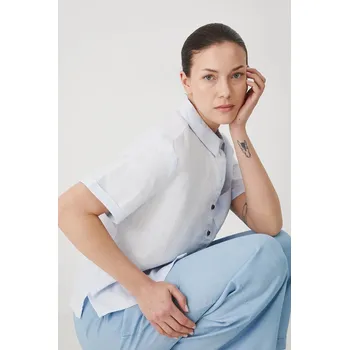 Pánská košile Lněná košile Medicine RS24.KKD902 modrá 05X, vel. M