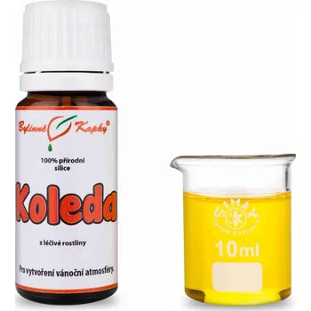 Aroma difuzér Bylinné kapky s.r.o. Koleda 100 % přírodní silice - esenciální (éterický) olej 10 ml