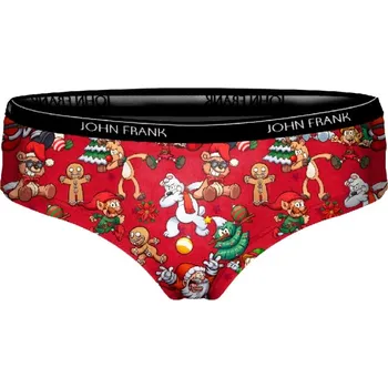 Kalhotky John Frank WJFD-H52-CH-RED Party