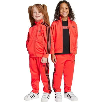 Dětská tepláková souprava adidas Originals JY1146 oranžová 20A, vel. 116