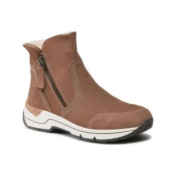 Dámské kozačky Go Soft Polokozačky WB-AMANDA-AW22-13 Hnědá 39