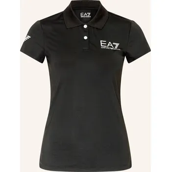 ea7 Emporio Armani Dámská Funkční Polokošile, černá, 38
