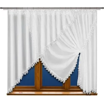 BytoTex Hotová voálová záclona Monika(P) 400x160 cm