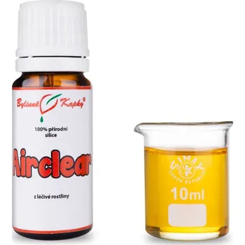 Bylinné kapky s.r.o. Airclear 100 % přírodní silice - esenciální (éterický) olej 10 ml | Bylinné kapky