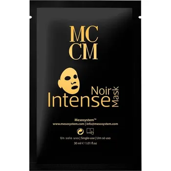 Pleťová maska MCCM Noir Intense Mask - Hydratační maska 30 ml