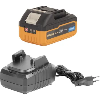 Procraft 20/4 Turbo 20V SET - akumulátor 4 Ah Turbo + nabíječka