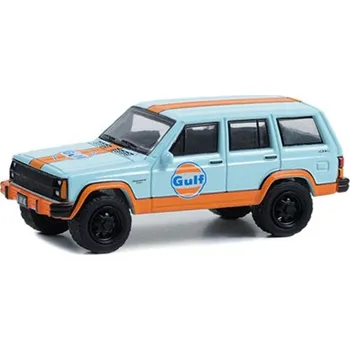 autíčko Jeep Cherokee Wagoneer GULF 1986 1:64 Jeep Cherokee Wagoneer - kovový model
