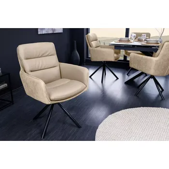 Nábytek Otočné jídelní křeslo GYES Dekorhome