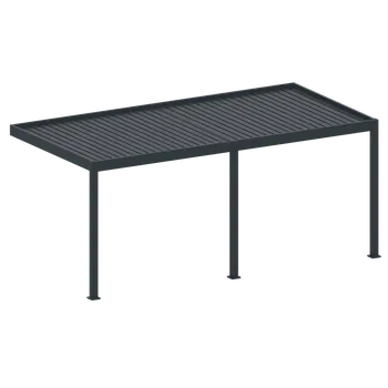 Pergola Bioklimatická pergola 3 x 6 m antracit