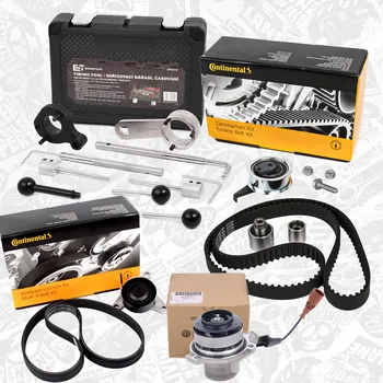 Vodní pumpa motoru Sada rozvodů - řemen s kladkami a vodní pumpa ET ENGINETEAM RM0016GEVR3