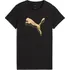 Dámské tričko PUMA Essentials Metallic Tee 684995-51 černé/zlaté, S