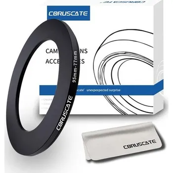 Objektiv Adaptérový kroužek objektivu 95 mm na 77 mm, adaptér filtru se snižujícím se záběrem kompatibilní
