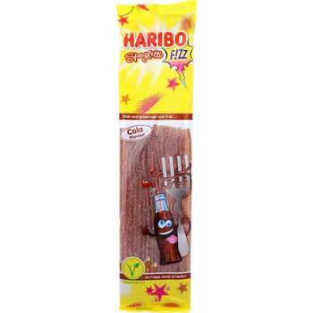 Bonbon Haribo Spaghetti Cola FIZZ, 200g Datum expirace 12/2025