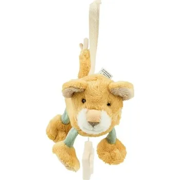 Kojenecká váha Sterntaler Music Box S Lion Leo – malá hrací skříňka z měkké látky – odnímatelný mechanismus hrací