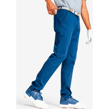 Pánské kalhoty INESIS Pánské golfové kalhoty MW500 S MODRÁ