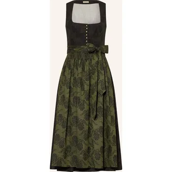 Dámská sukně Gottseidank Dámský Dirndl Monika, tmavě zelená / černá, 40