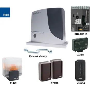 Pohon brány NICE Robus RB1000 (D)