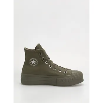 Dámská běžecká obuv Converse Chuck Taylor All Star Lift (forest/grey) 39.5, zelená