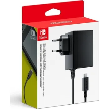 Herní konzole Nintendo Switch AC adaptér - černý