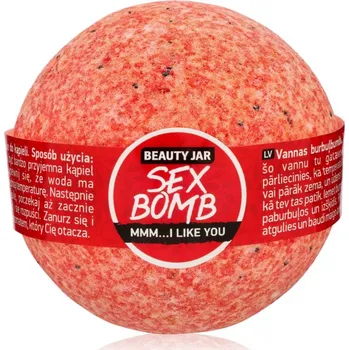 Sprchový gel Beauty Jar Sex Bomb Mmm...I Like You koupelová bomba s vůní šťavnatých jahod 150 g