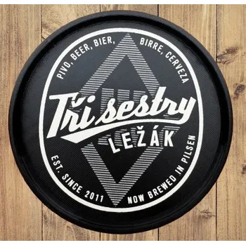 výroba alkoholu Gravi3dprint Pivní tácek Tři Sestry - ležák