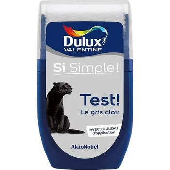 Zahradní dekorace Tester barev DULUX VALENTINE 6365062, 6365044 30 ml (šarže 1) světle šedá