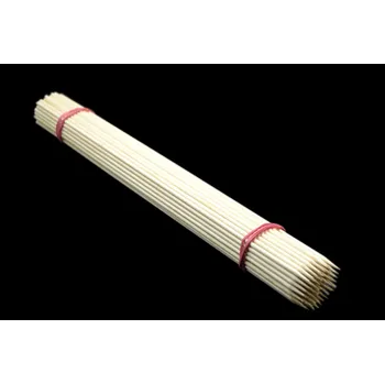 Jednorázové nádobí Koření Skýpala Špejle uzenářské lipové 30cm hrocené 1000 ks