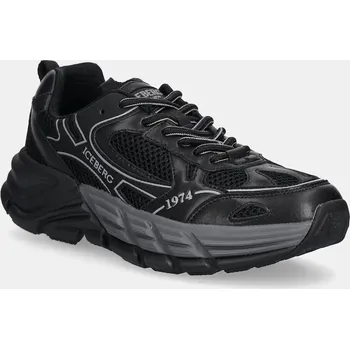 Pánská obuv Sneakers boty Iceberg ICB-ONE IU17060M černá 99X, EUR 44